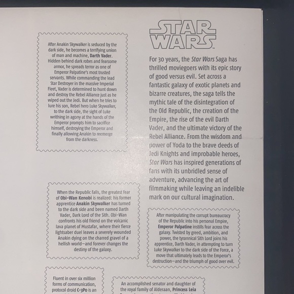 2007 Star Wars Stamps. - Picture 4 of 9